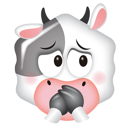 Anxious Cow
